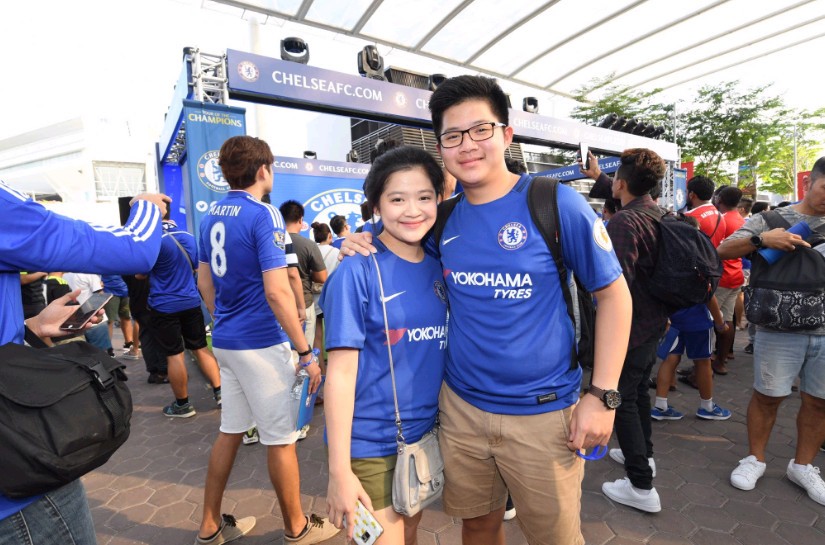 Ảnh không khí trước trận Chelsea vs Bayern - Bóng Đá