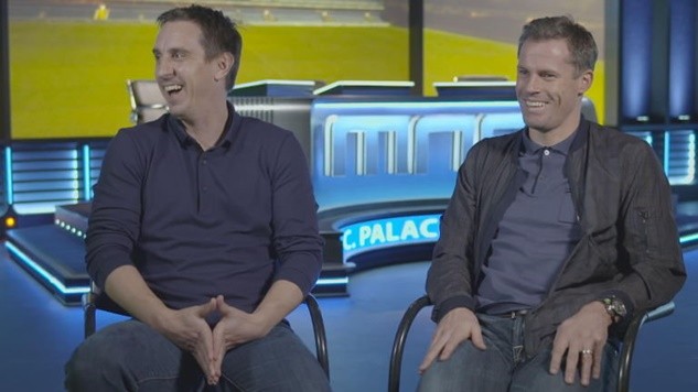 Neville thua độ Carragher, phải mặc áo Liverpool - Bóng Đá