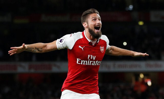 Giải cứu Arsenal, Giroud thiết lập cột mốc khủng - Bóng Đá