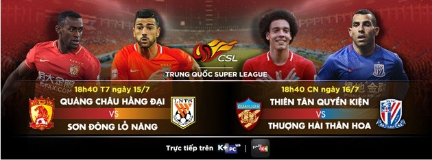 Chinese Super League vòng 17: Xem “sao” Brazil chống lại thầy cũ - Bóng Đá