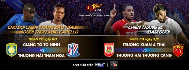 Vòng 16 Chinese Super League: Cạm bẫy chờ Scolari - Bóng Đá