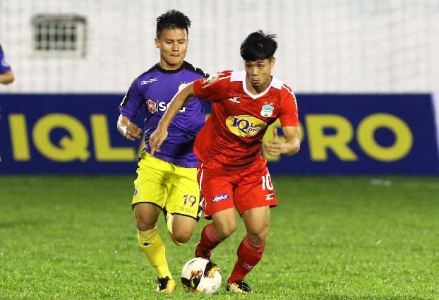 Vòng 12 V-League: Quảng Nam cản bước Hà Nội FC, Công Phượng - Xuân Trường tỏa sáng ở Quảng Ninh - Bóng Đá