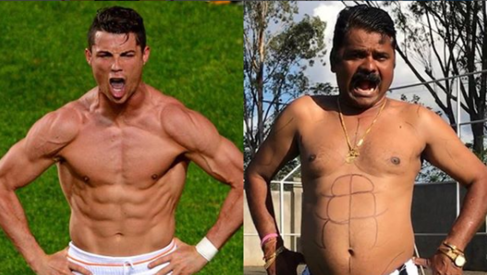'Messi Ấn Độ' hóa Ronaldo phiên bản lỗi - Bóng Đá