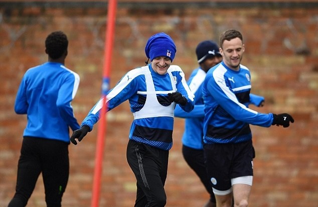 Ảnh tập luyện Leicester - Bóng Đá