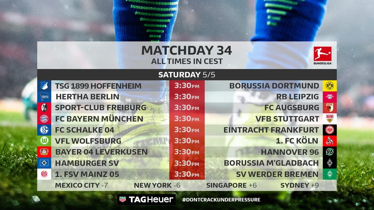 Trước giờ hạ mạn Bundesliga: Top 4 căng thẳng; Nhóm cuối nghẹt thở - Bóng Đá
