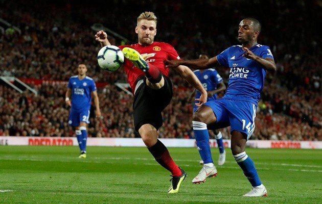 Sút tung lưới Leicester City, Luke Shaw lập cột mốc đáng nhớ tại Man Utd - Bóng Đá