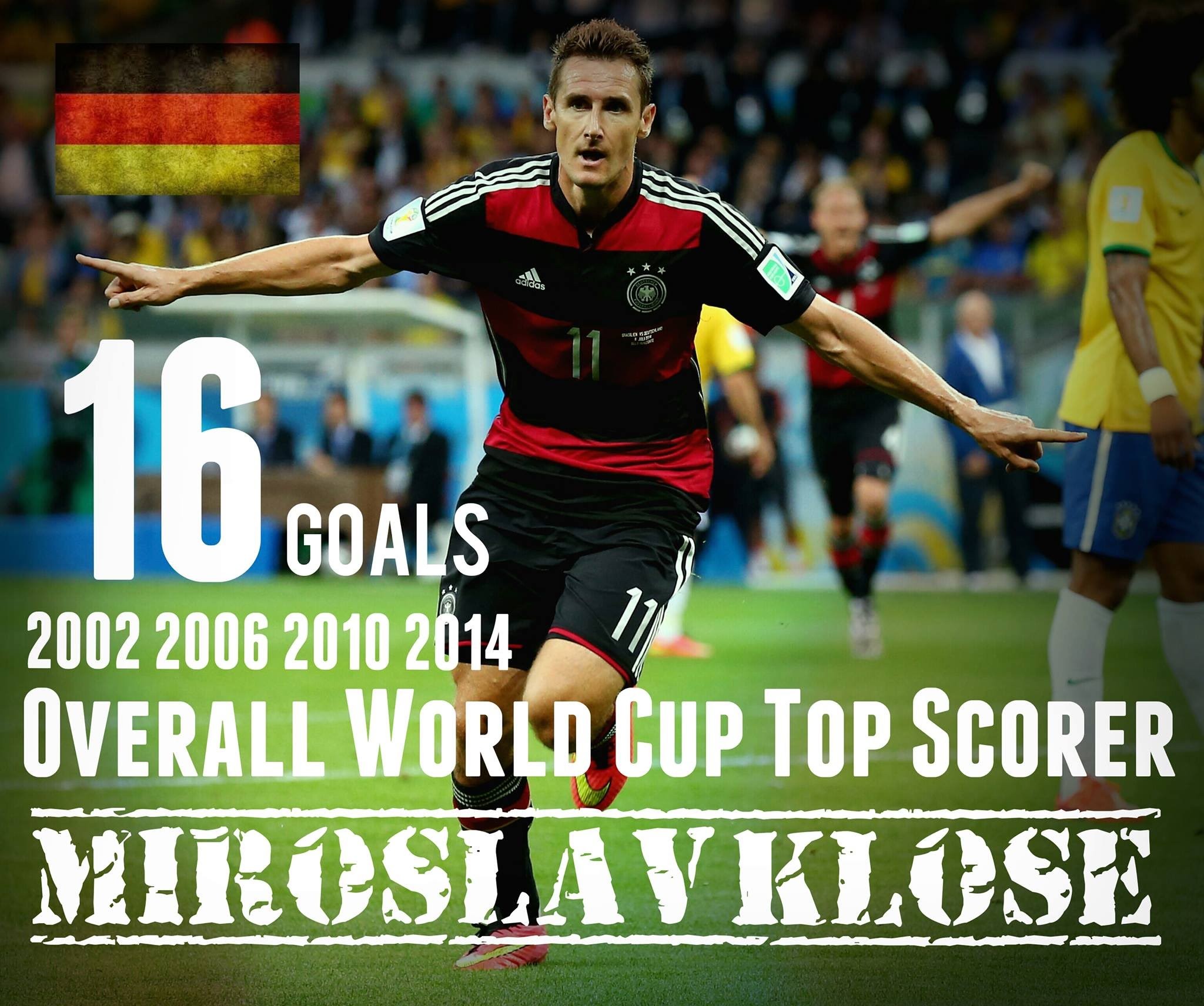 Kỷ lục của World Cup (phần 1): Ông vua bàn thắng Miroslav Klose - Bóng Đá