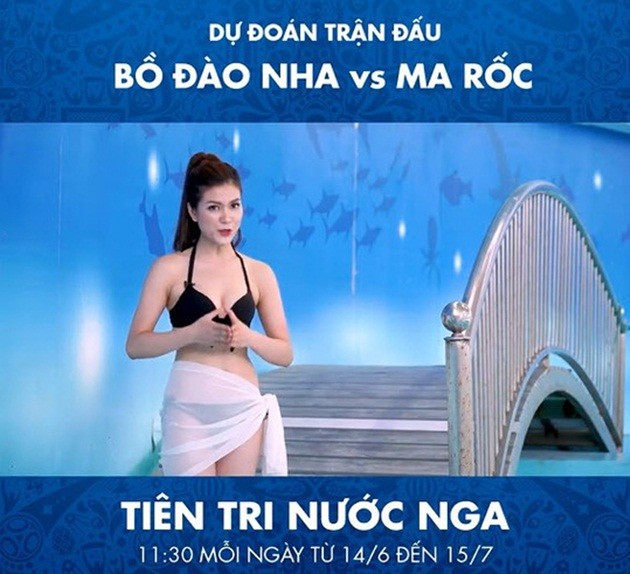 Ồn ào MC mặc bikini dẫn chương trình - Bóng Đá