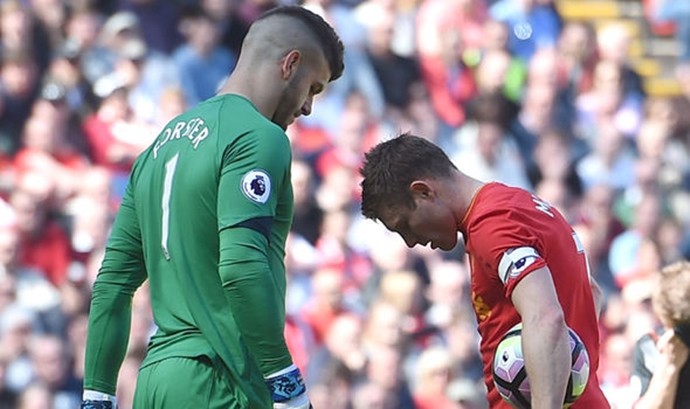 Trận hòa Southampton, Milner đã sút hỏng penalty như thế nào? - Bóng Đá
