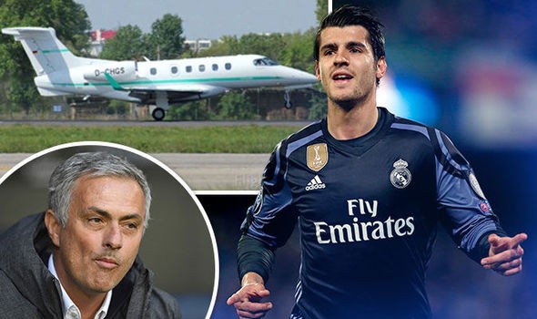 Chuyên cơ chở Morata đáp xuống Manchester? - Bóng Đá