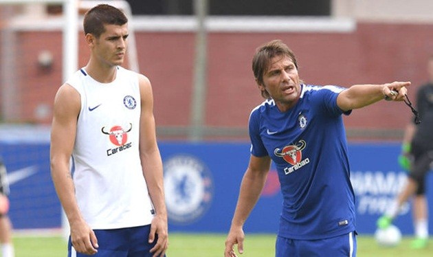 Conte tiết lộ kế hoạch dùng Morata trong trận gặp Inter - Bóng Đá