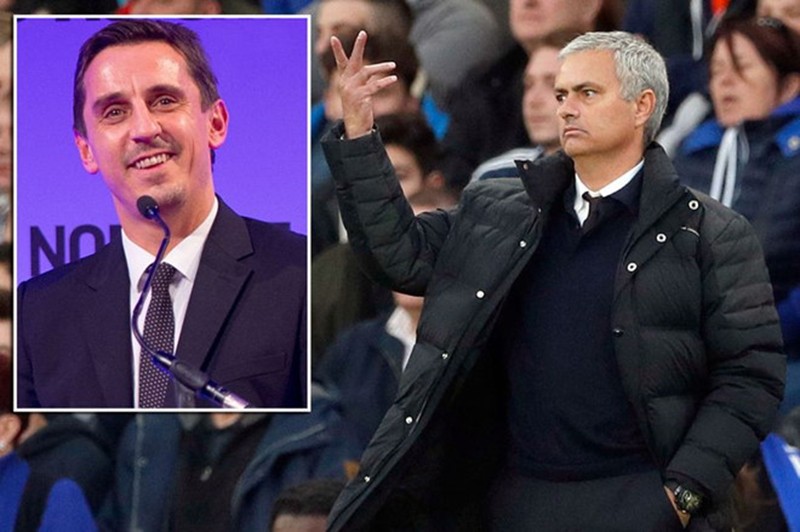 HLV Mourinho ngưng chiến với Conte, 'đá xoáy' Gary Neville - Bóng Đá