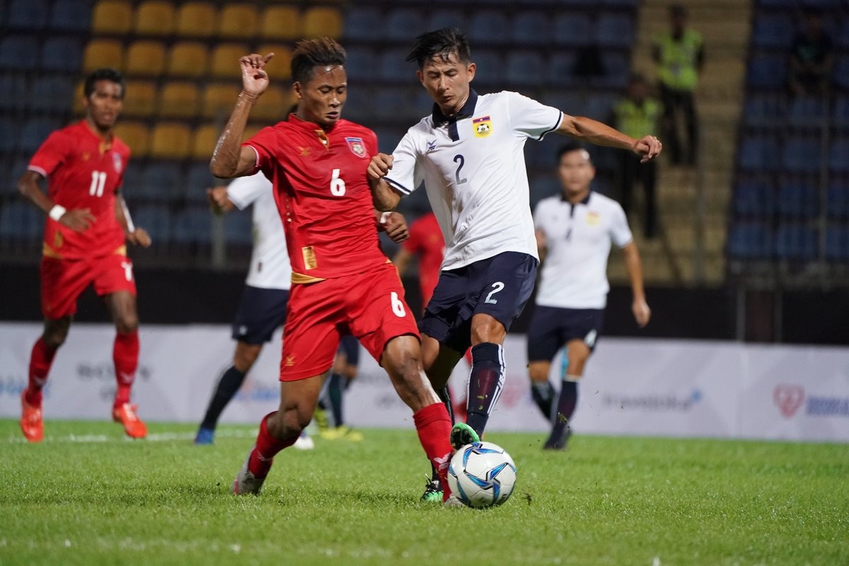 U22 Myanmar vượt qua Lào trong trận đấu nghẹt thở - Bóng Đá