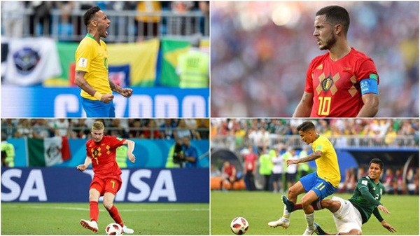 Brazil vs Bỉ: Hazard 'không có cửa' đọ với Neymar - Bóng Đá
