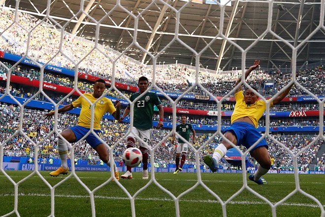 Số bàn thắng tại vòng knock-out của Neymar 'ăn đứt' Messi và Ronaldo - Bóng Đá