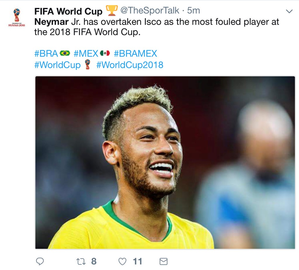 Số bàn thắng tại vòng knock-out của Neymar 'ăn đứt' Messi và Ronaldo - Bóng Đá