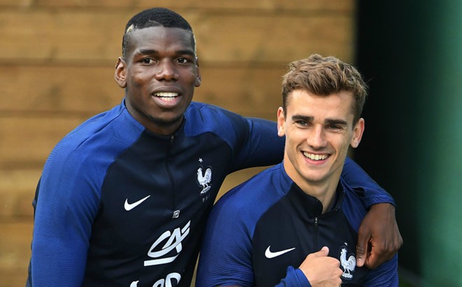Đồng đội tuyển Pháp khích Pogba trước trận mở màn - Bóng Đá