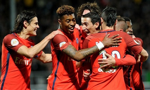 Ảnh sau trận PSG - Bóng Đá