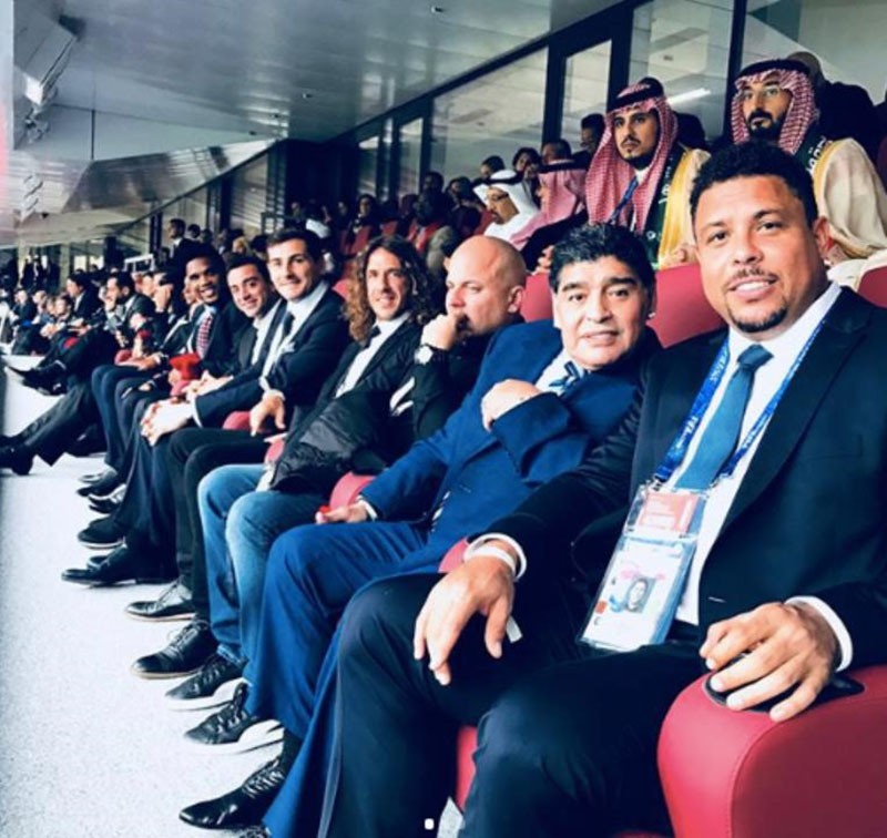 Rô 'béo' và dàn huyền thoại tề tựu trong ngày khai mạc World Cup 2018 - Bóng Đá