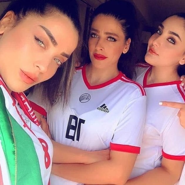 Phát cuồng với vẻ đẹp nóng bỏng của hội chị em mê Iran - Bóng Đá