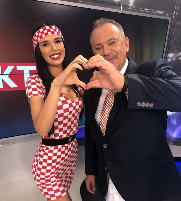 Ivana Knoll - Vũ công thiêu đốt anh nhìn cuồng Croatia - Bóng Đá