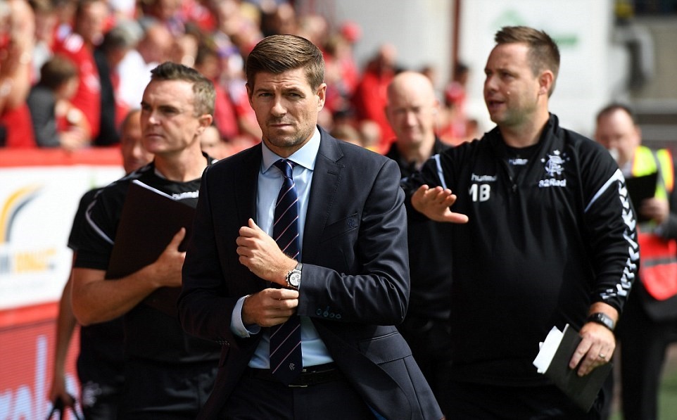 Gerrard quát tháo ầm ĩ, Rangers có điểm đầu tiên ở giải VĐQG Scotland - Bóng Đá