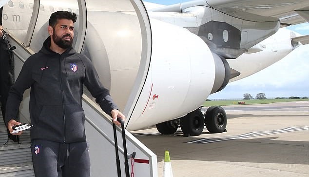 ẢNH ATLETICO MADRID ĐẾN LONDON - Bóng Đá