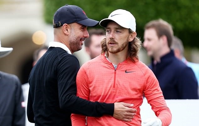 Chùm ảnh: Pep Guardiola đi chơi golf với Carrick - Bóng Đá