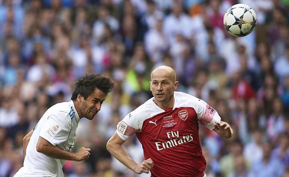 Raul nổ súng, huyền thoại Real đả bại huyền thoại Arsenal với những Pires, Anelka - Bóng Đá