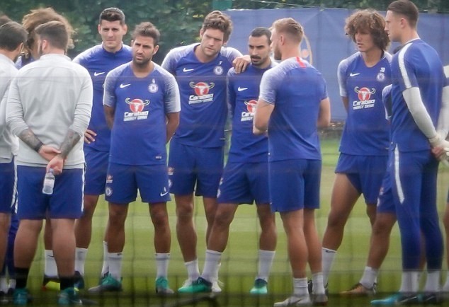 Buổi tập đầu của Chelsea sau khi sa thải Conte - Bóng Đá