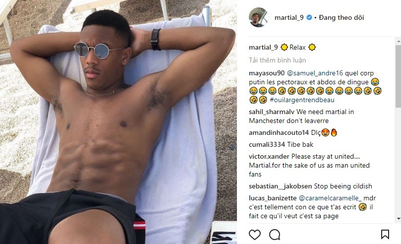 Martial và dàn sao Man Utd làm gì khi không dự World Cup? - Bóng Đá