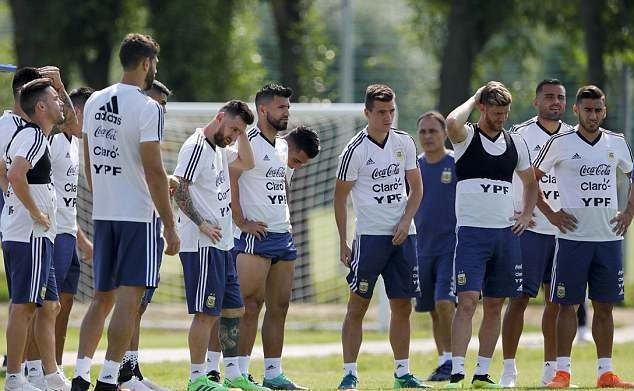Ảnh tập Argentina và Messi - Bóng Đá