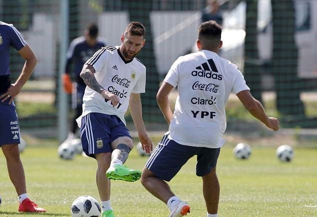 Ảnh tập Argentina và Messi - Bóng Đá