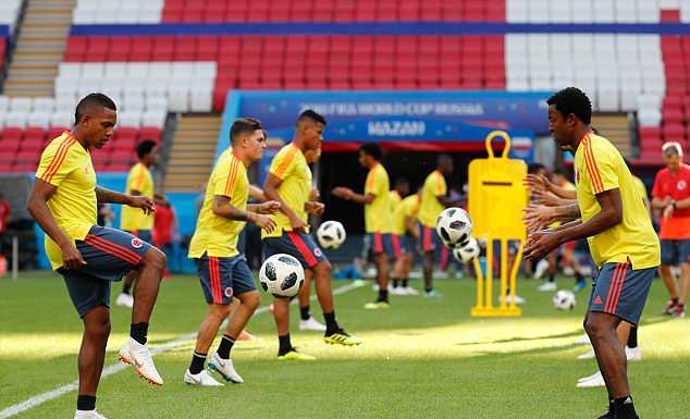 James Rodriguez và dàn sao Colombia căng thẳng trước giờ G - Bóng Đá