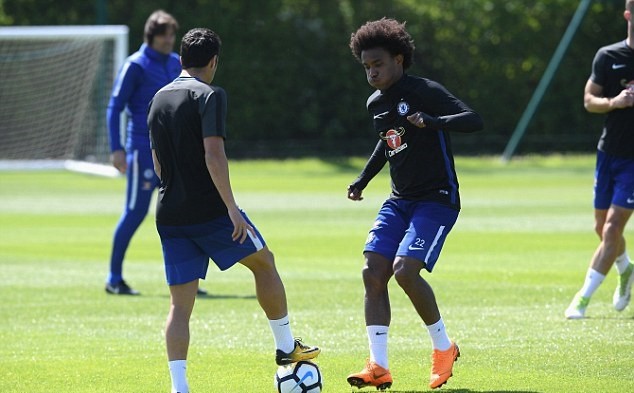 Chelsea tập luyện - Bóng Đá