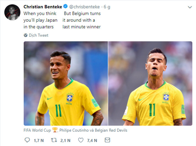 Sao Bỉ khiến mạng xã hội ở Brazil 
