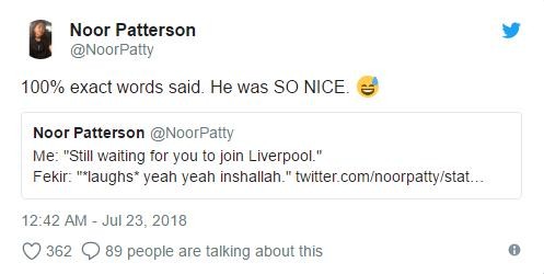 NÓNG: Nabil Fekir nói 
