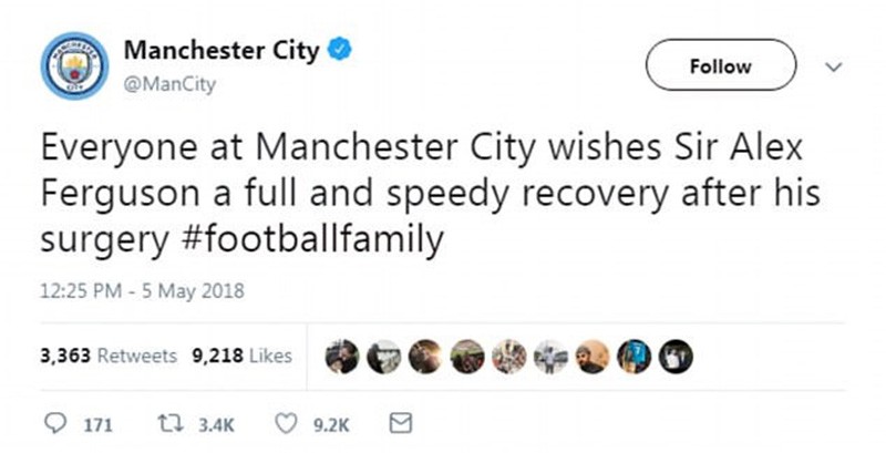 Ronaldo, Beckham cầu nguyện Sir Alex mau qua cơn nguy kịch - Bóng Đá