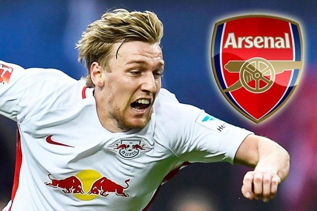 Arsenal nhắm sao chạy cánh của Leipzig - Bóng Đá