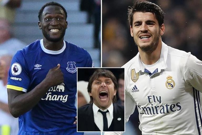 HLV Conte so sánh Lukaku với Morata - Bóng Đá