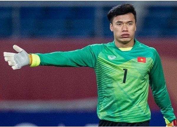 Thủ môn Bùi Tiến Dũng: 