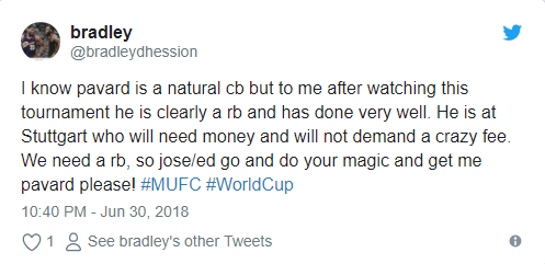 Fan M.U giục Mourinho chiêu mộ cầu thủ lập siêu phẩm xé lưới Argentina - Bóng Đá