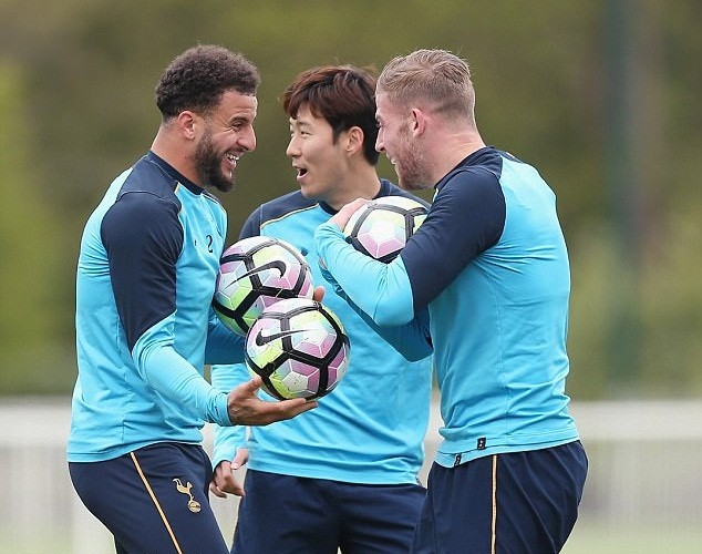 Ảnh tập luyện Tottenham - Bóng Đá
