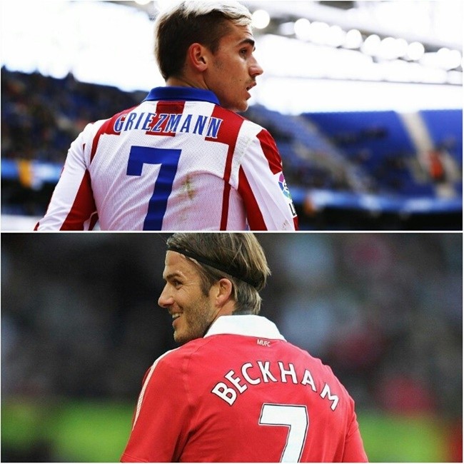 Vì sao Griezmann luôn mặc chiếc áo số 7 ? - Bóng Đá