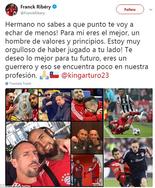 Chiến binh Vidal đến Barca, 