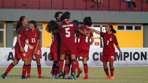U16 nữ Việt Nam xuống tranh hạng 3 giải nữ ĐNÁ 2018 - Bóng Đá