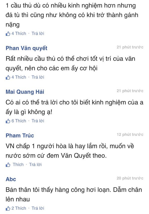 Văn Quyết - 'vật tế thần' của đội tuyển Olympic Việt Nam? - Bóng Đá