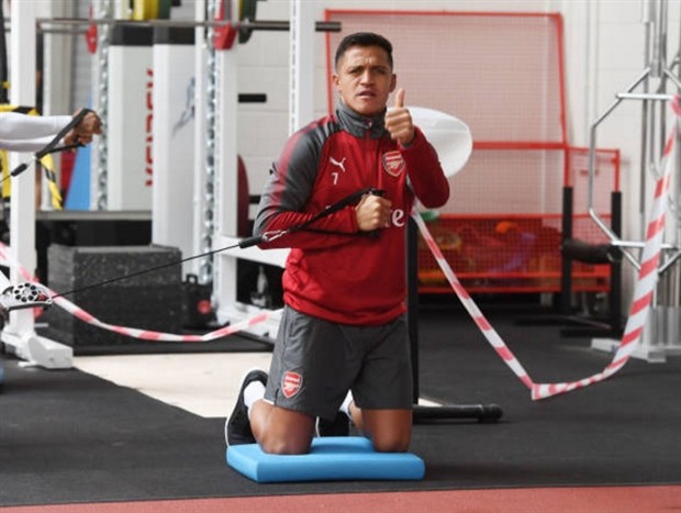 Buổi tập thứ 2, mọi thứ với Sanchez ở Arsenal vẫn ổn - Bóng Đá
