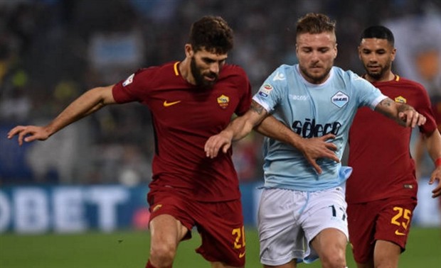 Bàn thắng thì không, nhưng thẻ đỏ lại xuất hiện tại Derby thành Rome - Bóng Đá