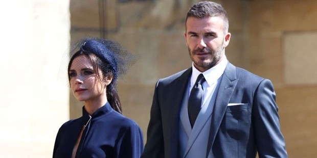 Vợ chồng Beckham nổi bật tại lễ cưới hoàng gia - Bóng Đá
